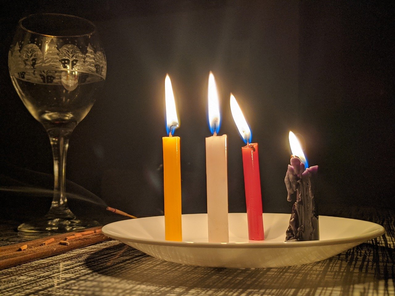 обряд со свечей